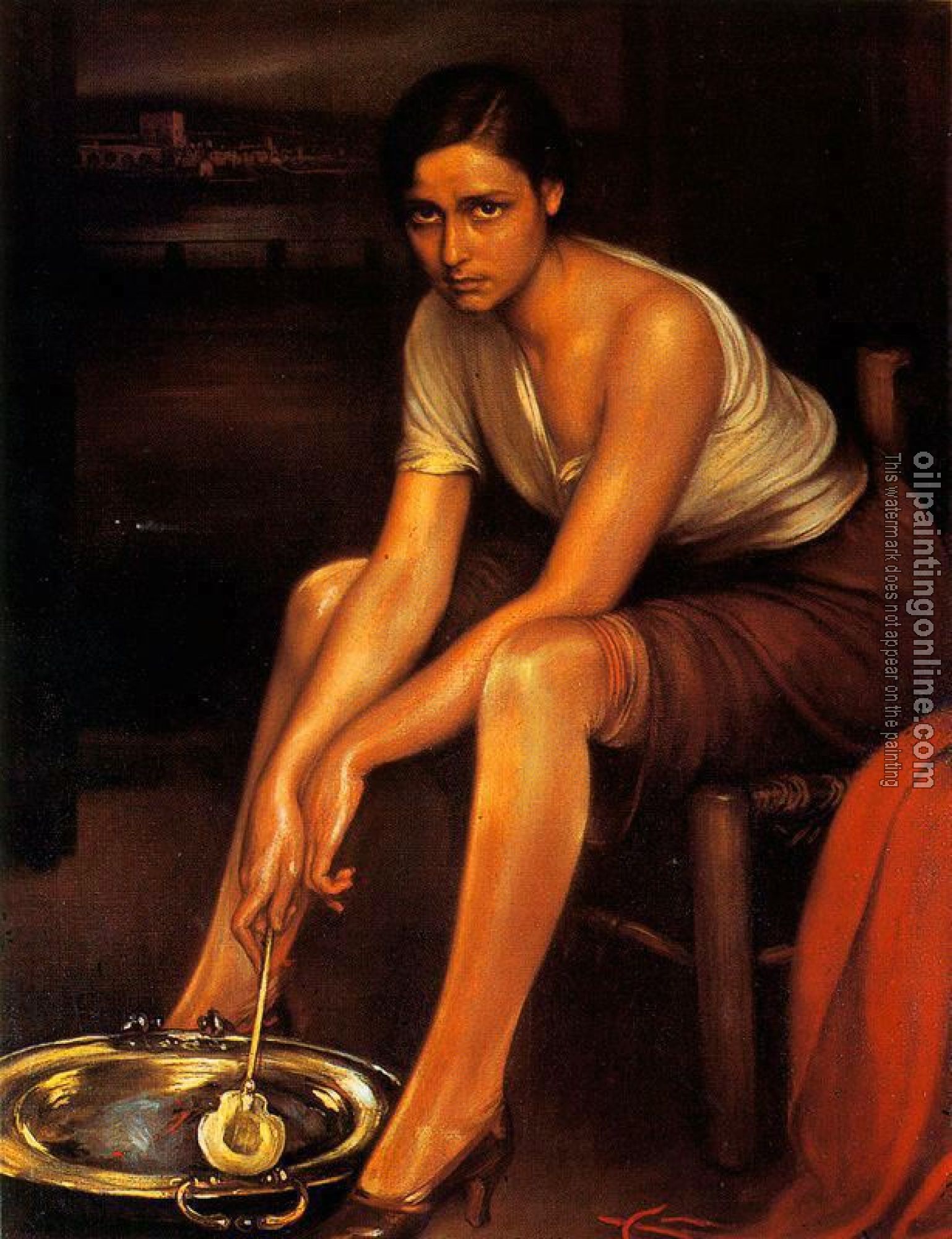 Julio Romero de Torres - La Chiquita Piconera